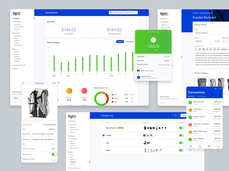 Creating some consistency ecommerce application business banking mobile web ux ui brand