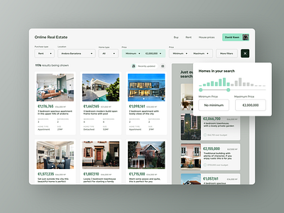 Real Estate - Results Page