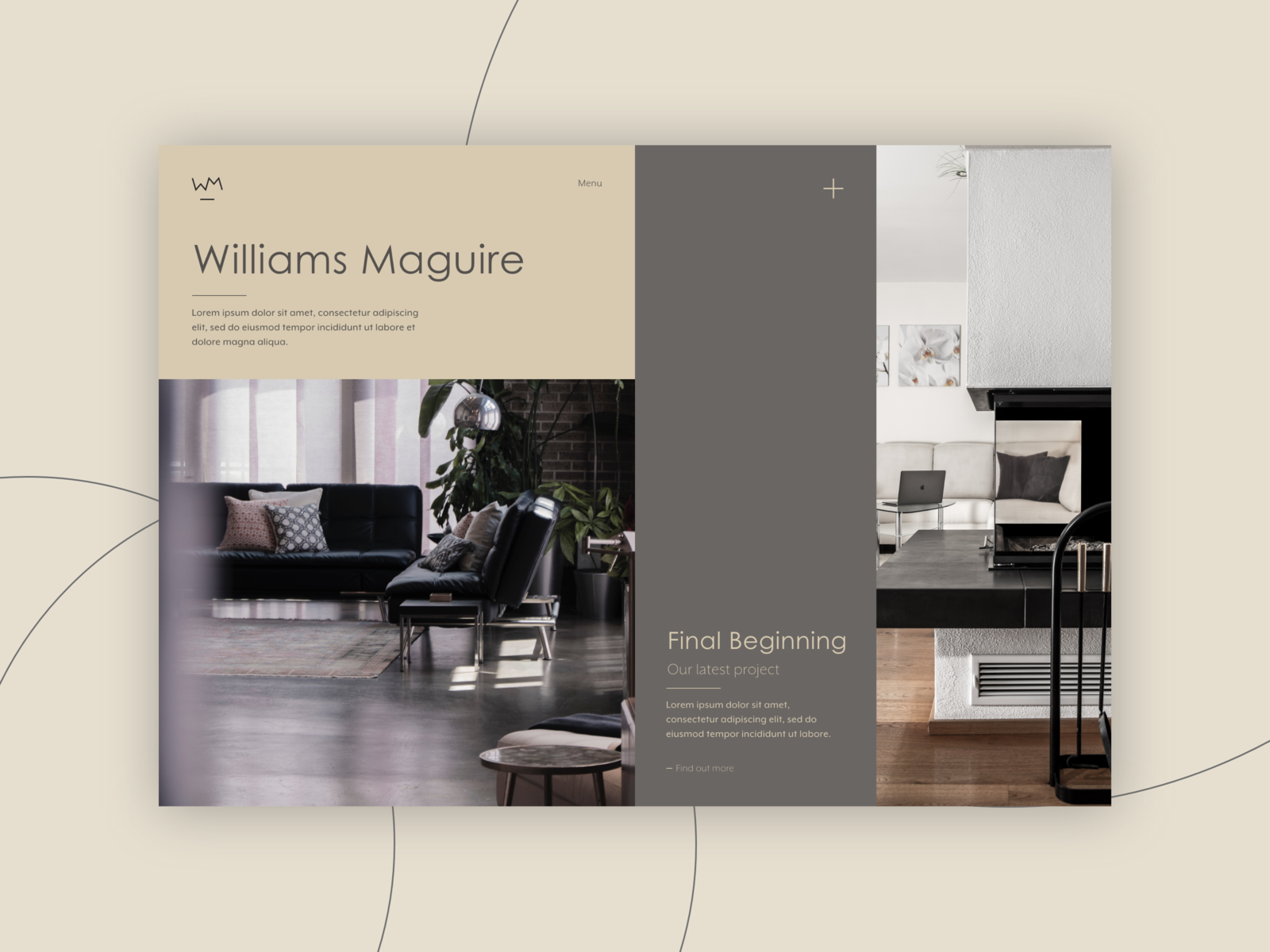 Interior Design concept - Home by Daniel Hurst on Dribbble