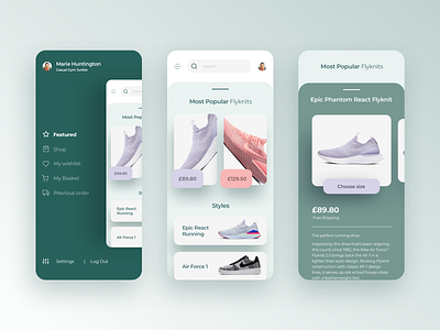 Card Based Shoe App