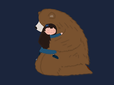 Bear 🐻 teddy illustration art
