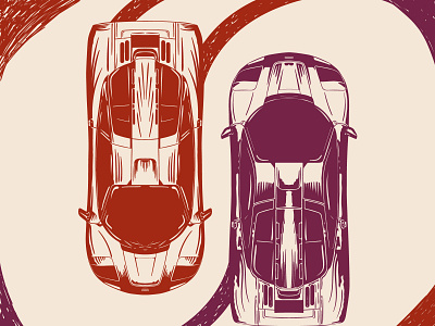 McLarenF1Drift auto car drift f1 graphic illustration mclaren scalable top vector