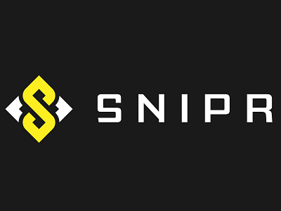 Snipr Branding branding logo modern online platform shop simple snipr target