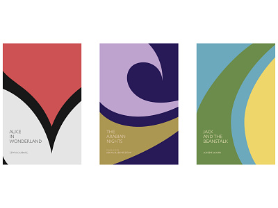 Minimalist Children’s Book Cover Series