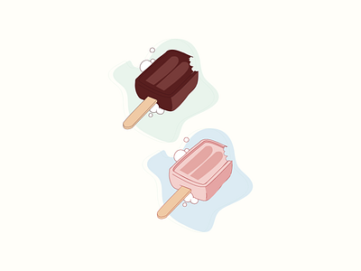 Ice cream art drawing energy flat fresh design freshworks ice icecream illustration logo vector