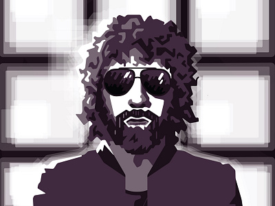 Badass #01 badass band design flat graphic illustration music portrait vector