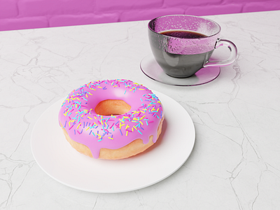 Donut and Coffee