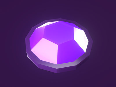 Amethyst's Gem 🤟 3d amethyst b3d blender crystal gems eevee eevee render gem render steven universe
