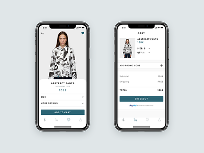 Clothes Store App Concept app clothes concept design e commerce shop store ui