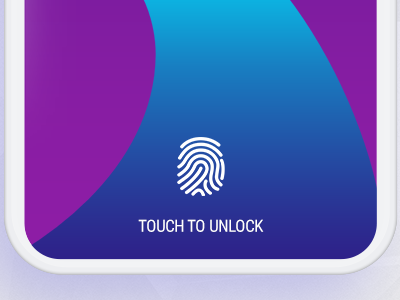 Touch to Unlock ui
