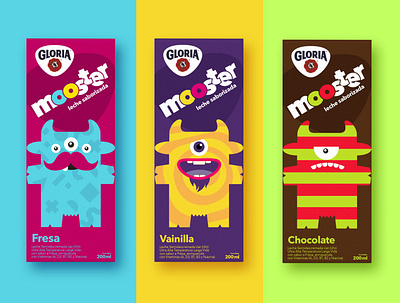 mooster branding colors design illustration logo packaging vector