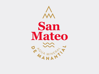 San Mateo logo design illustration logo packaging typography vector water
