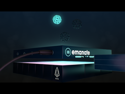 Emanate 3D explainer #1 3d 3d animation abstract blockchain cinema 4d explainer modelling