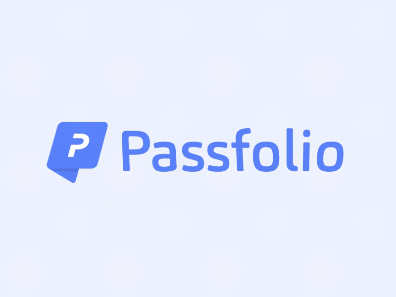 Passfolio logo animation