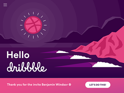 Hello, Dribbble!