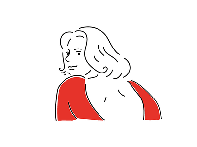 Paris, Texas artwork drawing illust illustration movie movieillustration nastassjakinski paristexas pendrawing woman