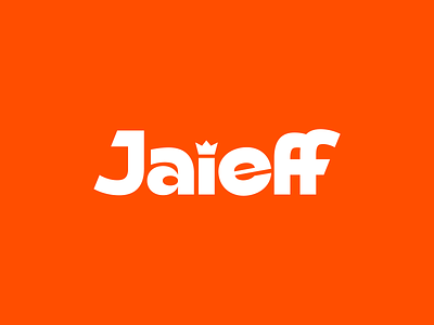 Jaieff - Typography branding graphic design logo