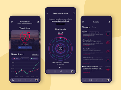 Security Mobile App Design