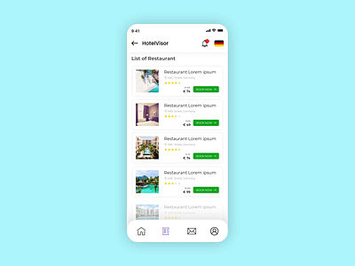 Hotel Guests App adobe xd after effects animation app app design booking design hotel minimal mobile app travel ui ux
