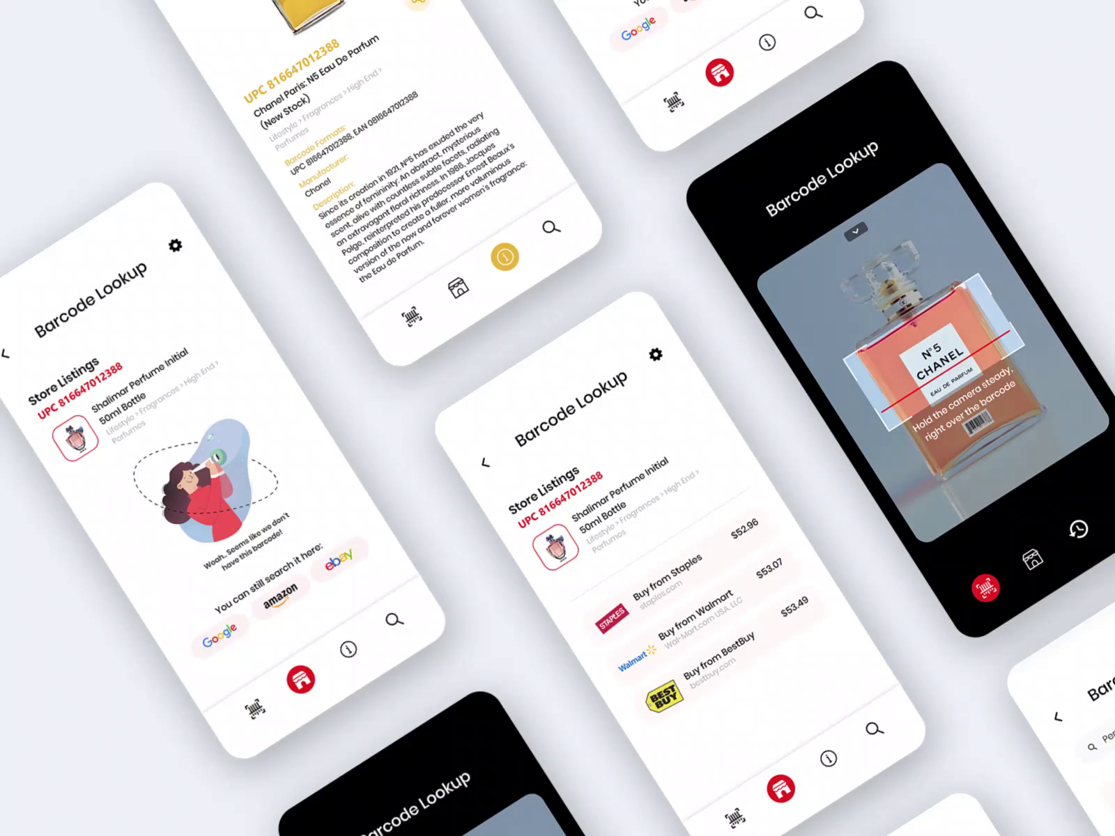 Barcode Scan and Shopping App by SPEC INDIA on Dribbble