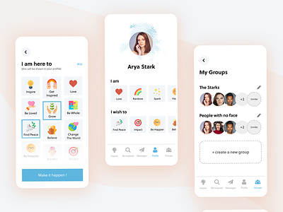 LiteShare Social Application adobe xd clean creative creator design happy inspire love minimal mobile app peace people sharing social social media specindia ui ux video wish