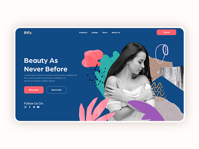 Landing page for Btfy