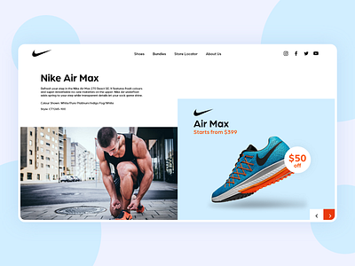 Nike Website Concept