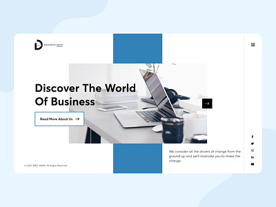 Design Studio Landing Page