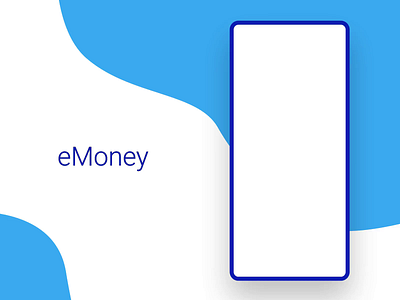 eMoney - Mobile Wallet App animation branding clean design expense manager mobile app design mobile wallet money app money tracking user experience user interface