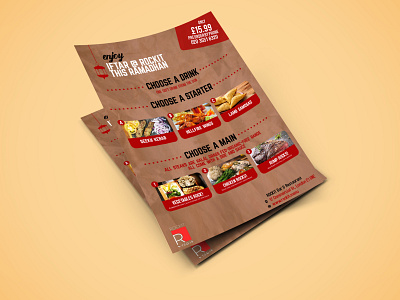 Menu Design branding graphic design socialmediamarketing typography