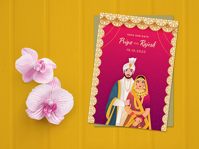 Wedding Card invitation Design