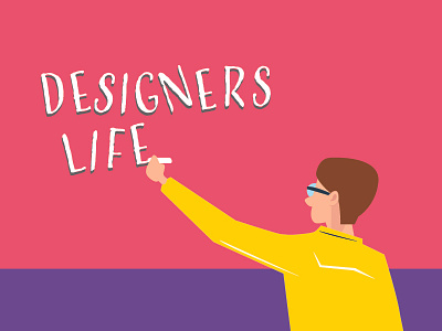 Designers Life character design designer illustration