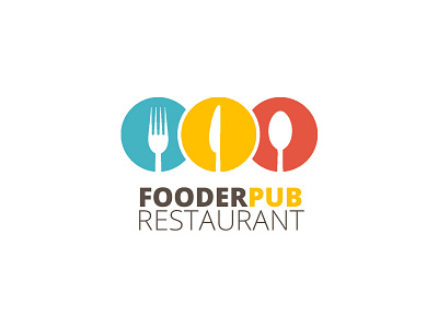 FooderPUB Restaurant Logo branding graphic design logo 2d logo design logo design branding