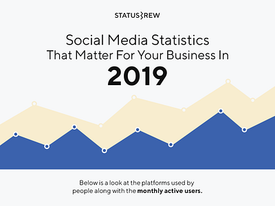 Social Media Statistics Infographics