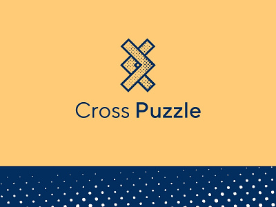 Cross Puzzle Logo Design branding design graphic design identity illustration logo logo design logo identity icon puzzle socialmedia vector