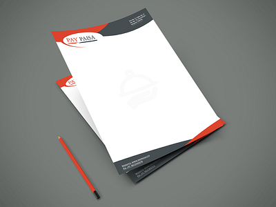 Letterhead Design branding design graphic design letterhead design letterhead template typography