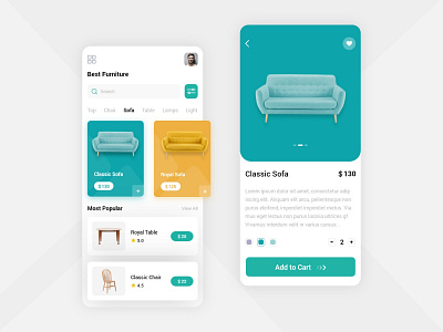 Furniture Mobile Application