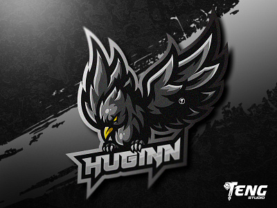 HUGINN LOGO MASCOT VECTOR ESPORT/SPORT brand branding character design esport fortnite game logo mascot overwatch sport