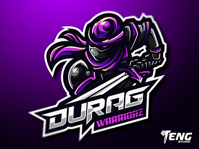 DURAG LOGO MASCOT VECTOR ESPORT/SPORT