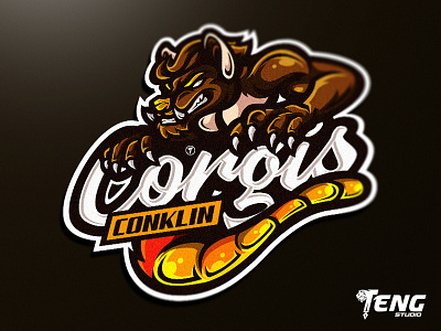 CORGIS CONKLIN LOGO MASCOT VECTOR ESPORT/SPORT brand branding character design esport fortnite game logo mascot overwatch sport team