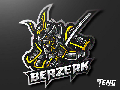 BERZERKER LOGO MASCOT VECTOR ESPORT/SPORT brand branding character design esport fortnite game logo mascot overwatch sport