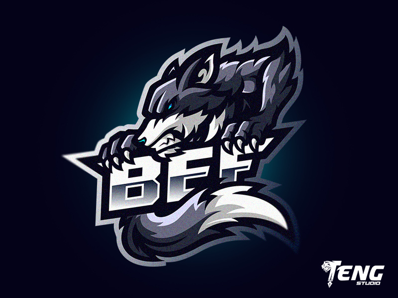 BEF LOGO MASCOT VECTOR ESPORT/SPORT by Teng Studio on Dribbble