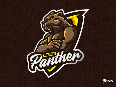 THE DAD PANTHER LOGO MASCOT VECTOR ESPORT/SPORT brand branding character design esport fortnite game logo mascot overwatch sport team