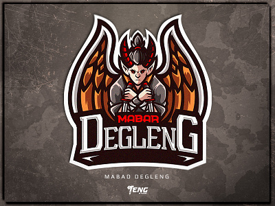 Mabar Degleng brand branding character design esport fortnite game logo mascot overwatch sport