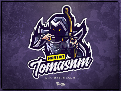 NOSTRATOMASNM brand branding character design esport fortnite game illustration logo mascot sport