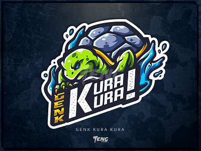 GENK KURA KURA branding character design esport fortnite game illustration logo mascot sport