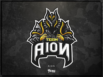 Aion Team brand branding character design esport fortnite game logo mascot overwatch sport