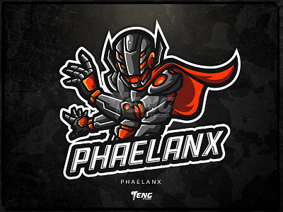 PHAELANX brand branding character design esport fortnite game illustration logo mascot overwatch sport