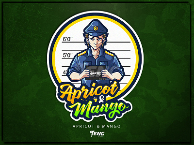 Series 7 Alberto "Apricot & Mango" brand branding character design esport fortnite game logo mascot overwatch sport