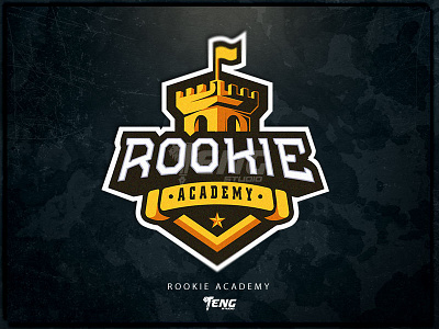 Rookie Academy branding character design esport logo mascot sport